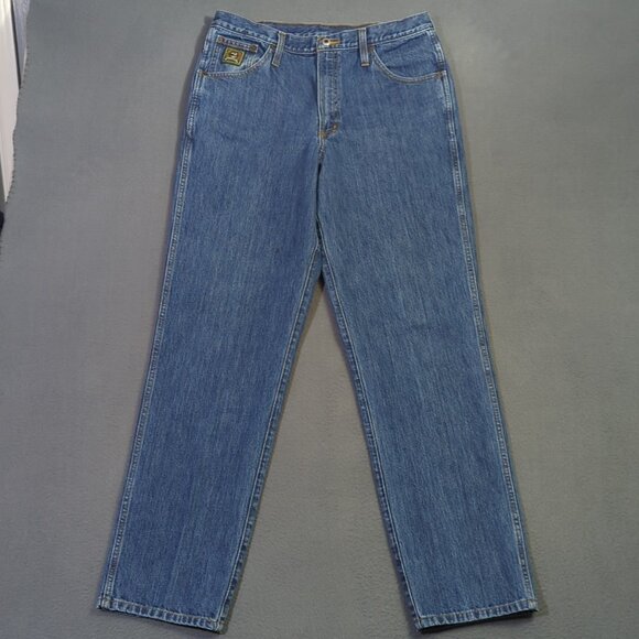 Cinch Jeans Men's 35x34 Fits 34x33 Blue Western Denim Green Label Cowboy Rodeo - Picture 1 of 11